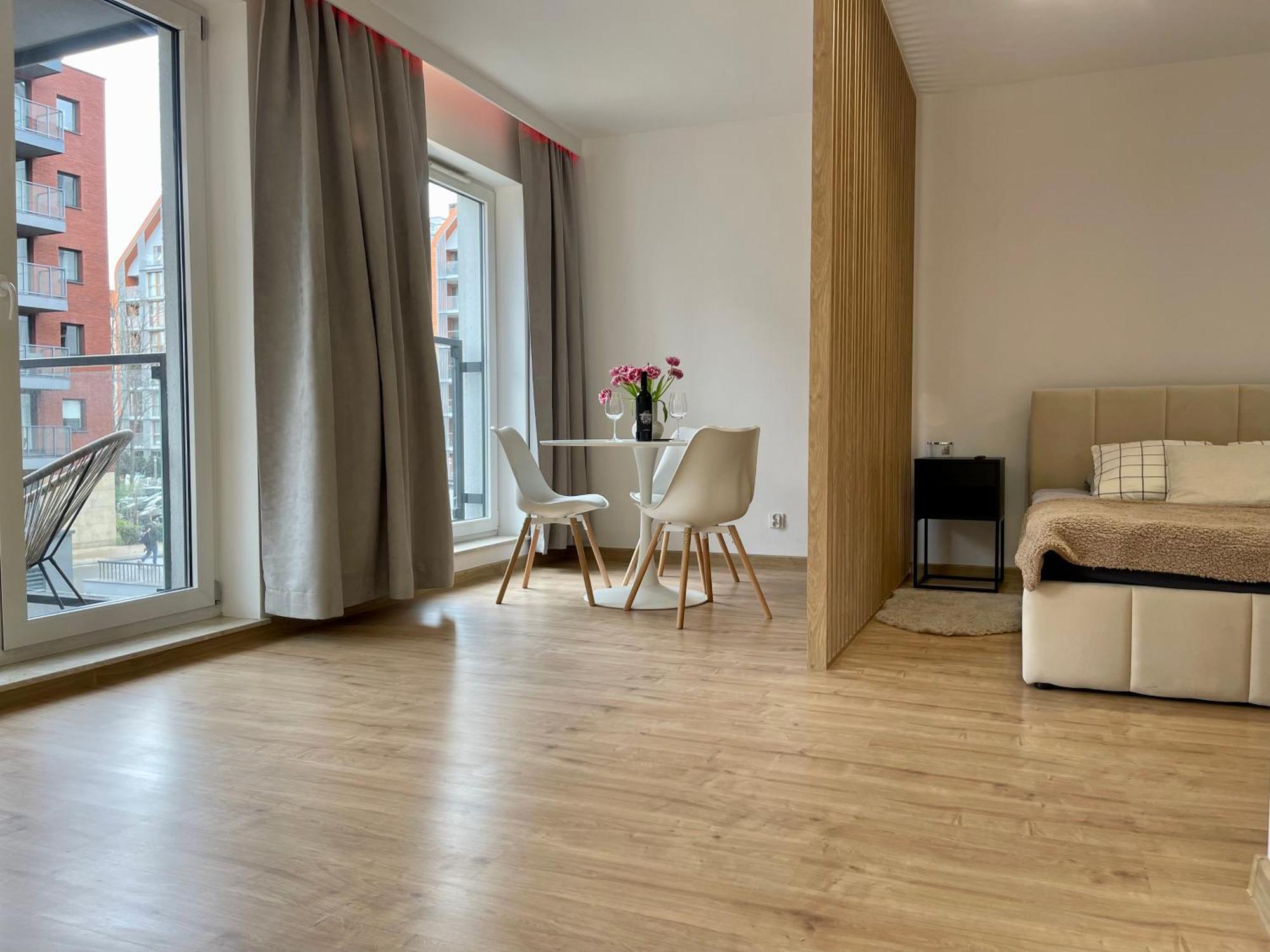 Island Modern Box Apartment Гданськ Екстер'єр фото
