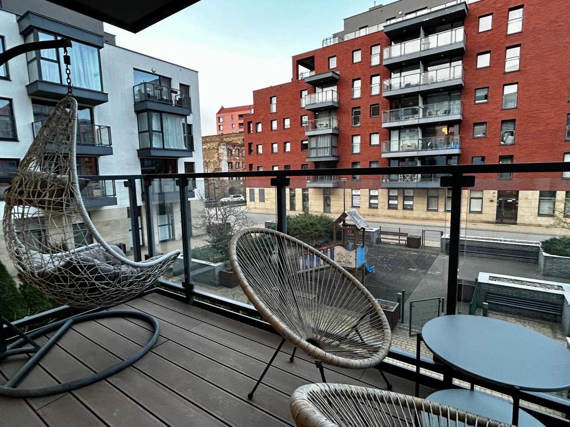 Island Modern Box Apartment Гданськ Екстер'єр фото